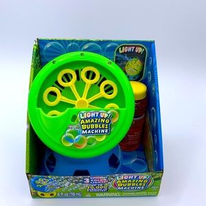 Light Up Amazing Bubbles Machine